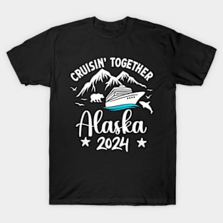 Family Friends and Group Alaska Cruise 2024 Trip T-Shirt